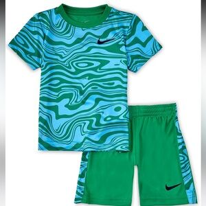 Brand new with tags Nike 12m shirt & shorts set.